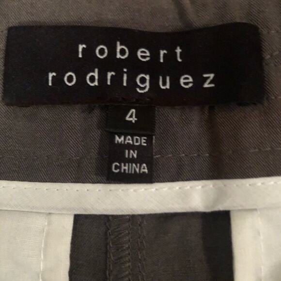 Robert Rodriguez Tie Waist Gray Shorts - Picture 3 of 7